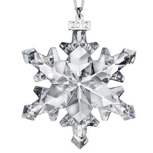 Swarovski Ornament: 1125019 Holiday Christmas Snowflake - 2012 NIB Retired